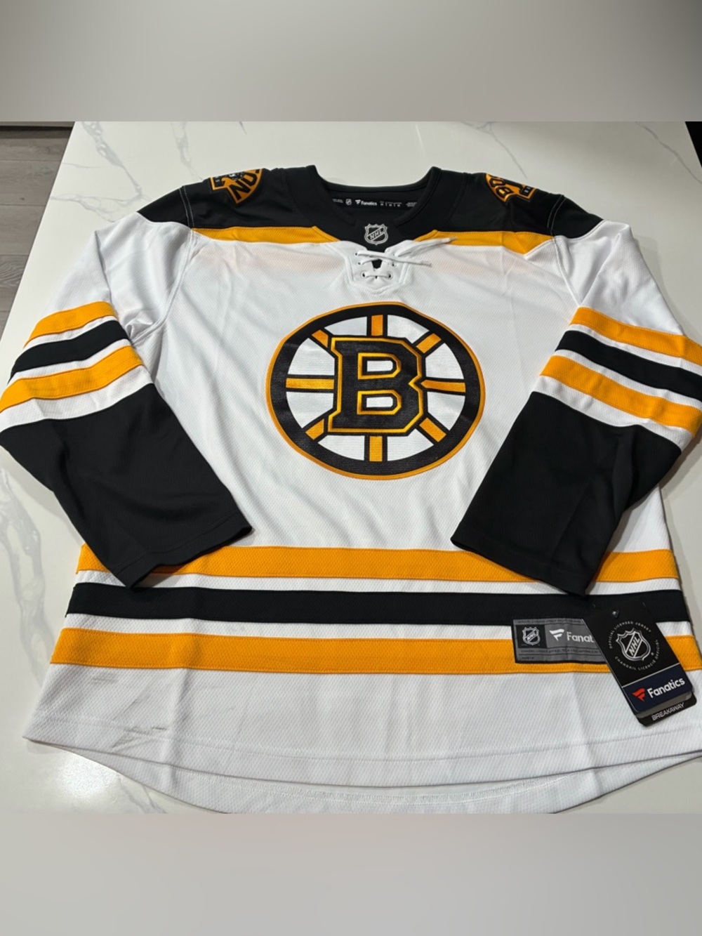 Boston Bruins Fanatics Men’s Jersey Retails For $145